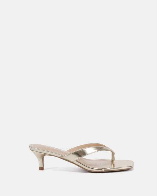 TRIANA THONG HEEL - GOLD