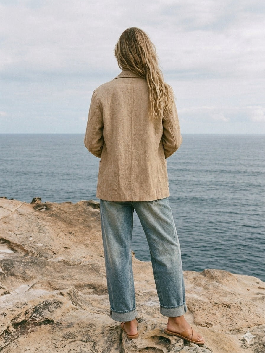 M00180753 LINEN BLAZER
