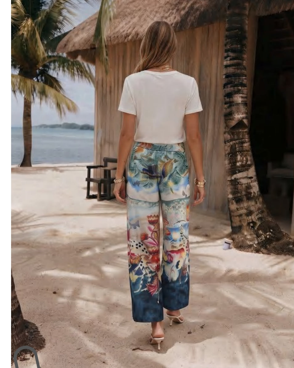 3021/O PRINTED PANT