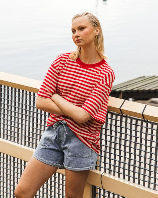 PH12934/O STRIPE TEE