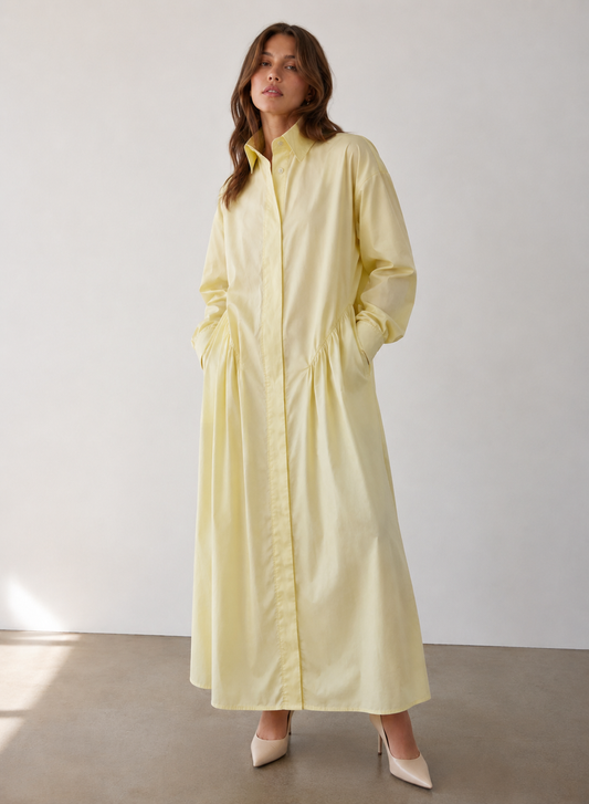 61449/O SHIRT MAXI DRESS