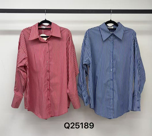 Q25189/O - STRIPE SHIRT