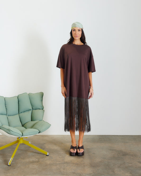 MARBELLA FRINGE DRESS JTL0921