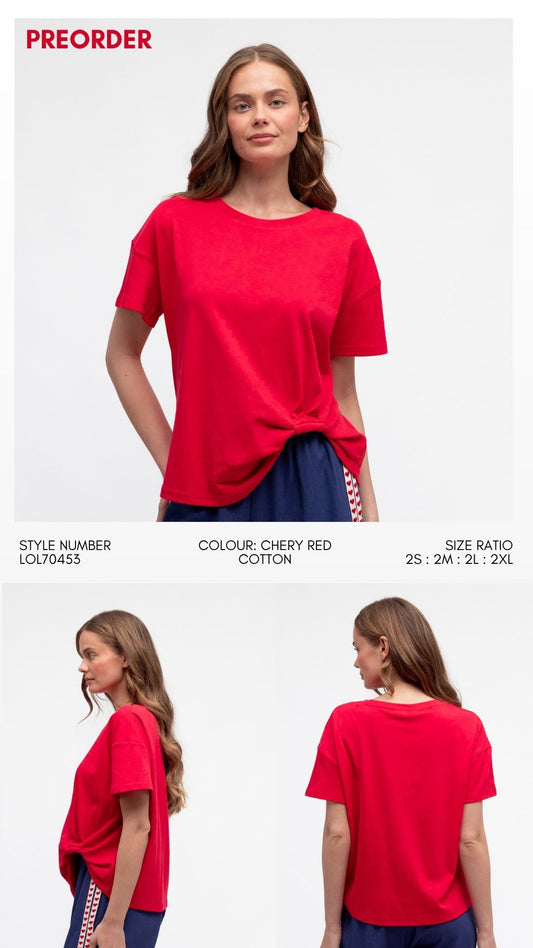 LOL70453/O EASY TUCK TEE