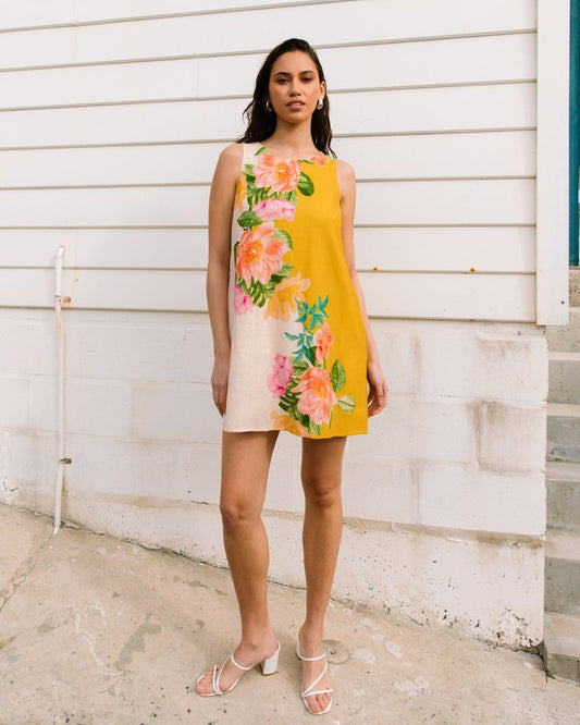 TFE11158/O BOTANICAL BLISS MINI DRESS