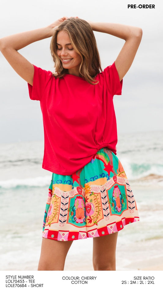 LOL70453/H EASY TUCK TEE