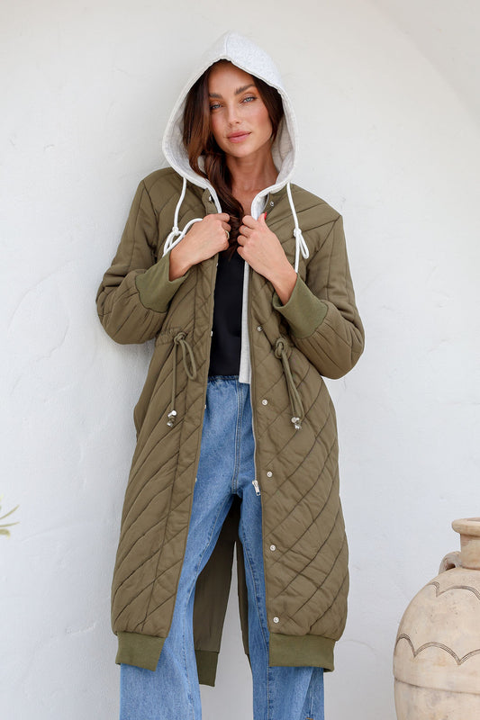 BRYDIE QUILTED PARKA