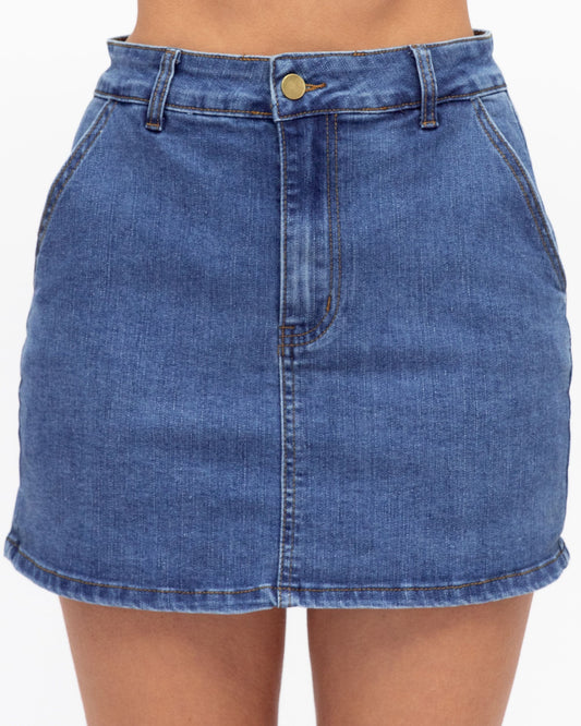 TF10185 - DENIM SKORT