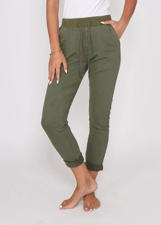 PDN321MJ RILEY JOGGER - KHAKI