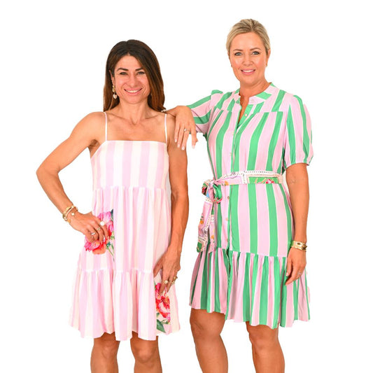 Sorbet Bee Messenger "McKensie" Dress 2438