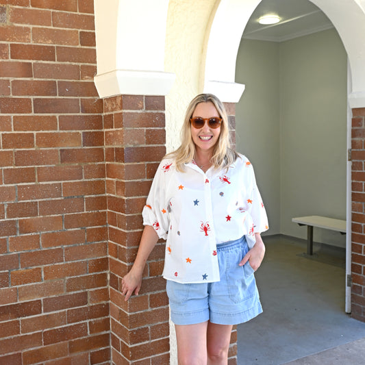 Under the Sea "Ruby" Top - 2445