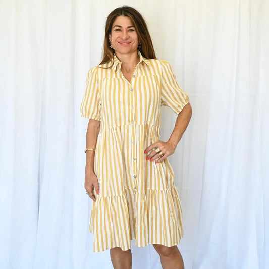 Caribbean Sunset "Ellie" Dress - 2458