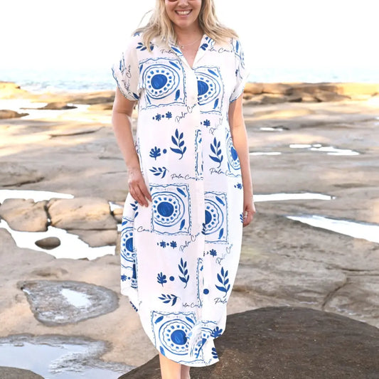 Corfu "Crystal" Dress - 2462