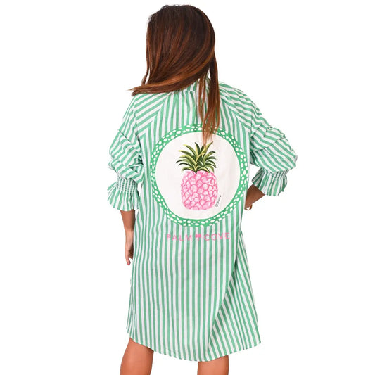 One of a Kind "Lucy" Dress GREEN 2587