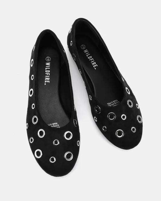 ADARA FLATS - CHOCOLATE,BLK,TAN