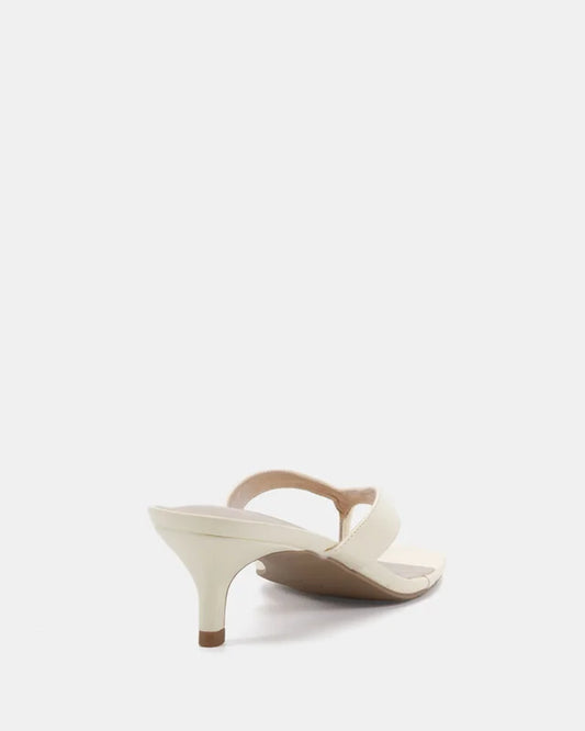 TRIANA THONG HEEL - BUTTER