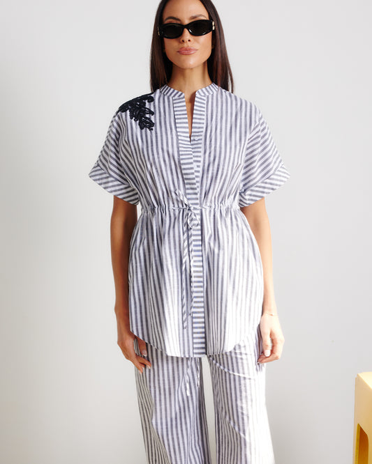 Sorrento Stripe Top - JTL0941