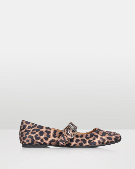 ROYALE: BALLET FLAT LEOPARD