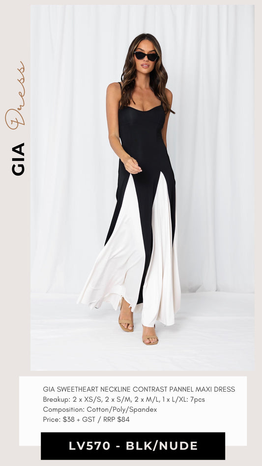 LV570 GIA MAXI DRESS