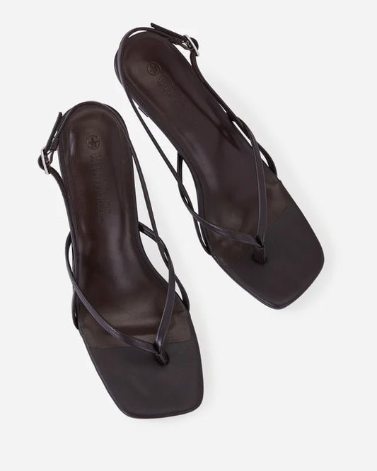 ADRIANA  - BLACK, CHOCOLATE , CHOCOLATE , & WHITE