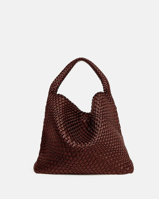 Wyatt Handbag - Black & Chocolate