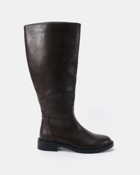 DALAS BOOTS - BLACK & CHOCOLATE