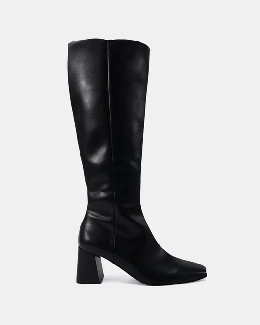 Isadora Boots - Chocolate & black