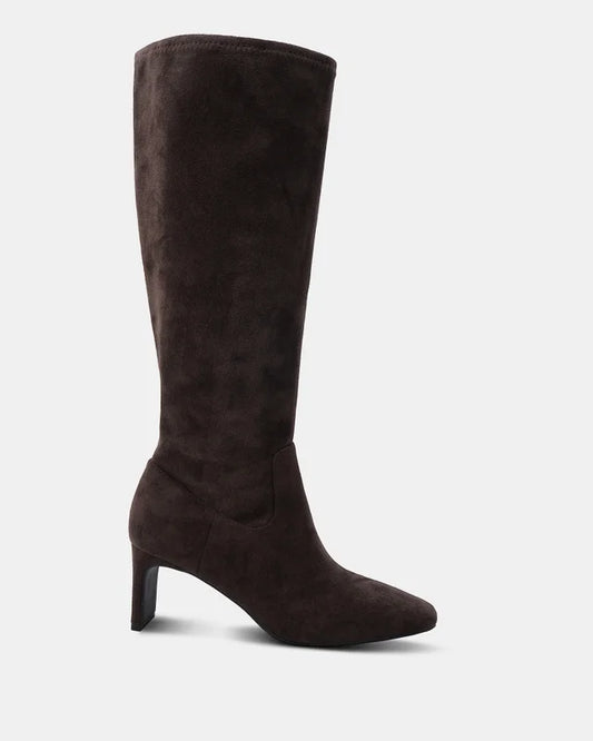 Arista Boots - Chocolate & black