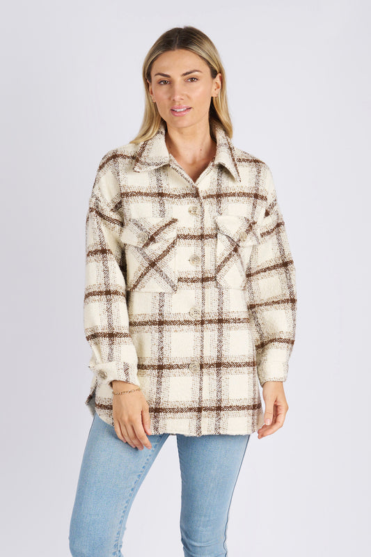 WY-3028/O CHECK SHIRT