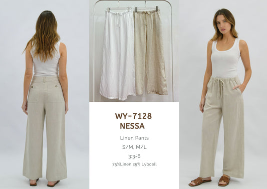 WY-7128/O Nessa Linen Pants