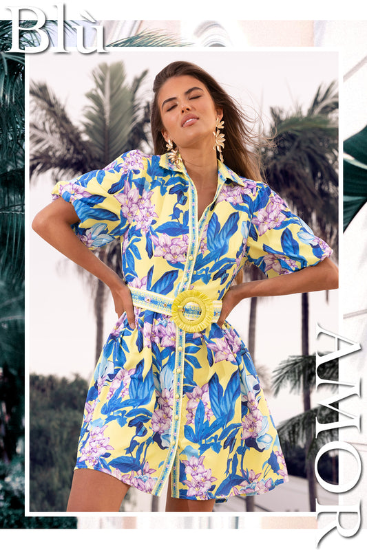 LPE744 - Blú Amor Mini Dress