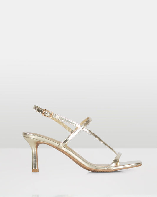 AGATHA GOLD HEEL