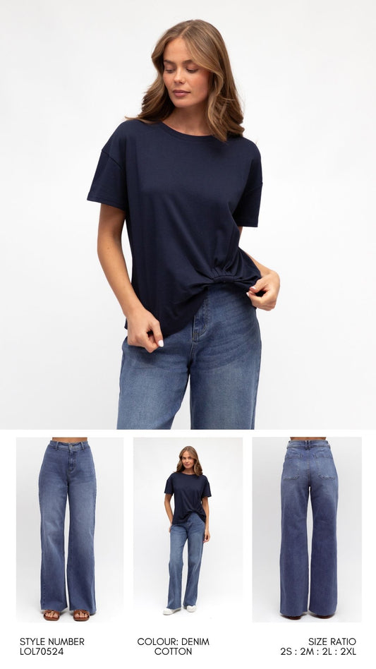LOL70524/O CHARLIE DENIM JEANS