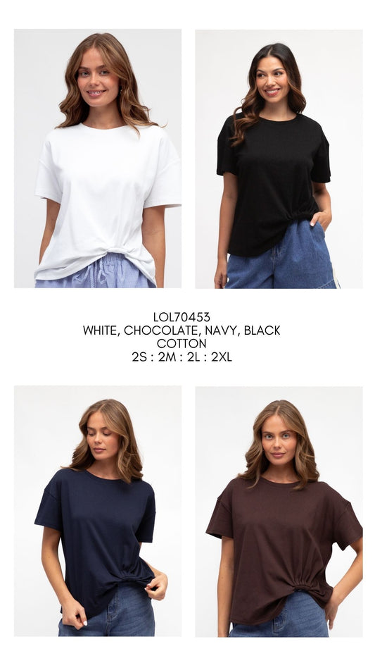 LOL70453/O EASY TUCK TEE