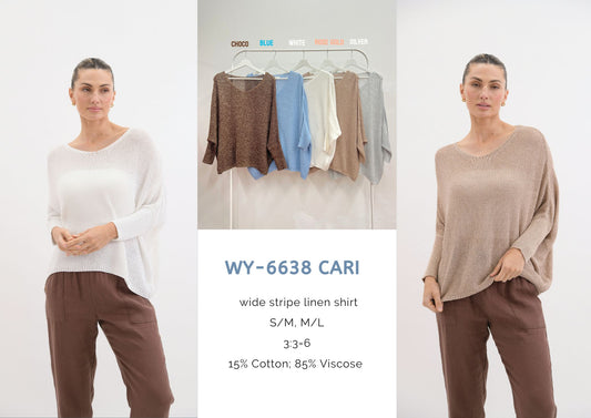 WY-6638/O Cari cotton blend knit