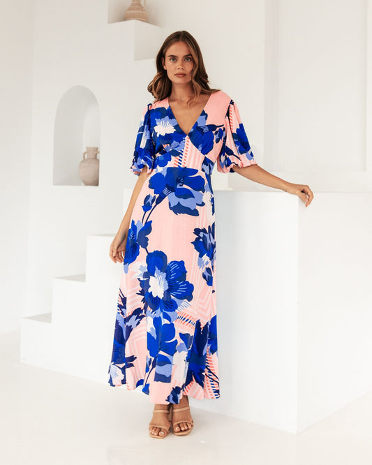 VVNE11105/O SAPHIRE BLOSSOM  MAXI