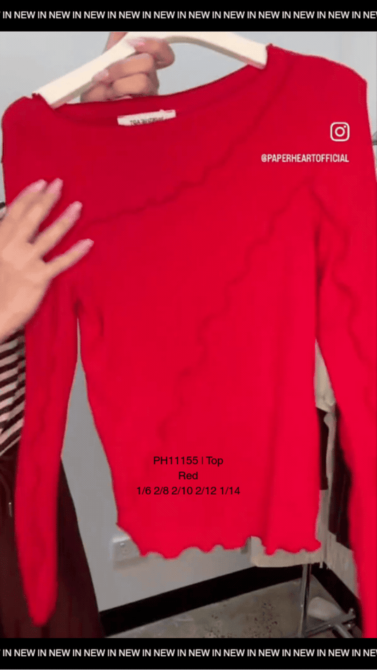 PH11155/O - LONGSLEEVE TOP