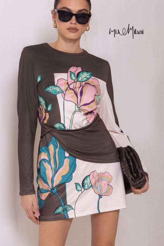 LPE884/O MINI DRESS