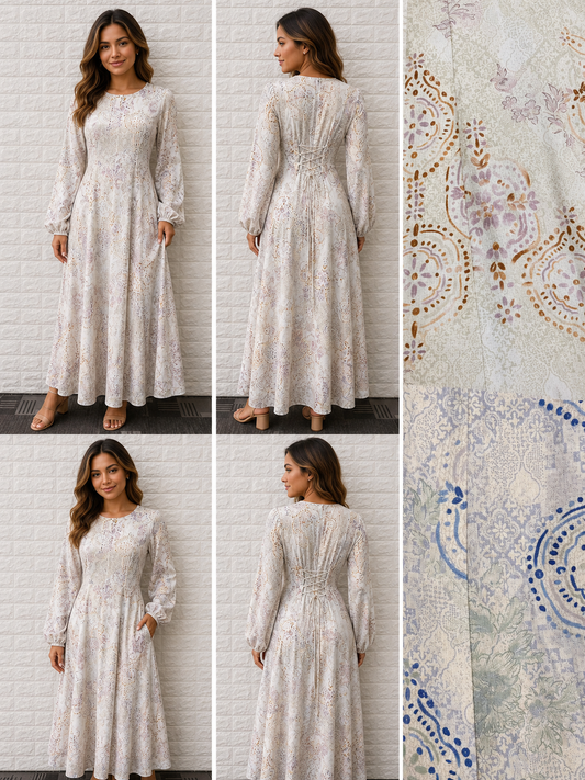 61205-32/O MAXI DRESS