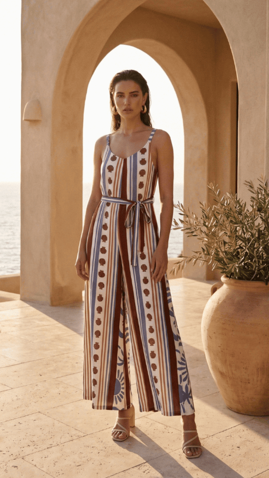 VVNE12237/O MEDITERRANEAN SEA JUMPSUIT