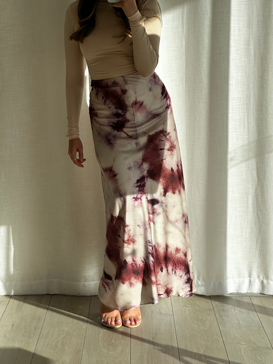 39-5 BY FRANKIE SATIN SKIRT