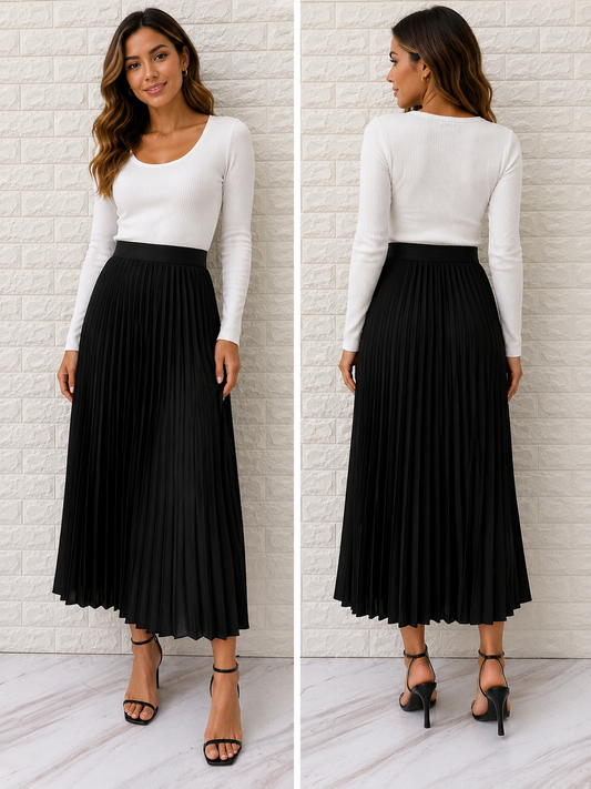 60152/O PLEATED SKRIT