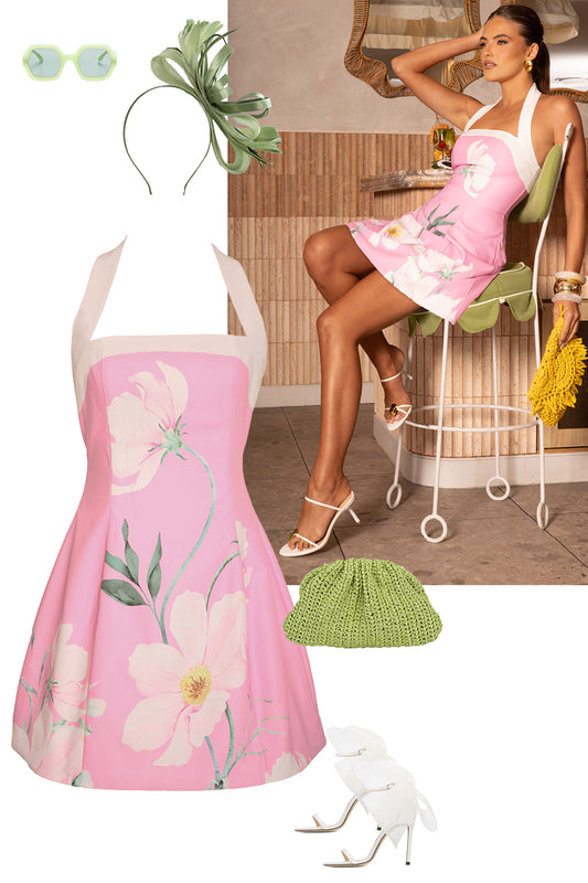 ALP1364 /O MINI DRESS - ATELIER DES FLEURS