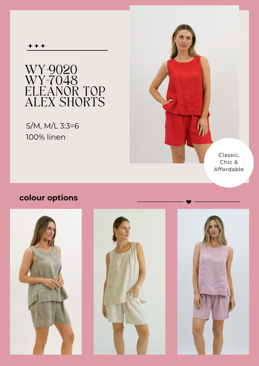 WY-9020/O LINEN VEST