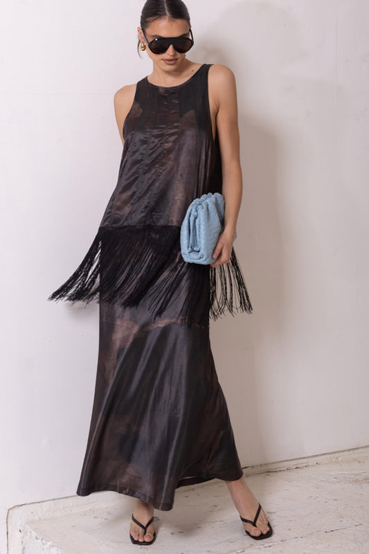 LPE857/O TASSEL SKIRT