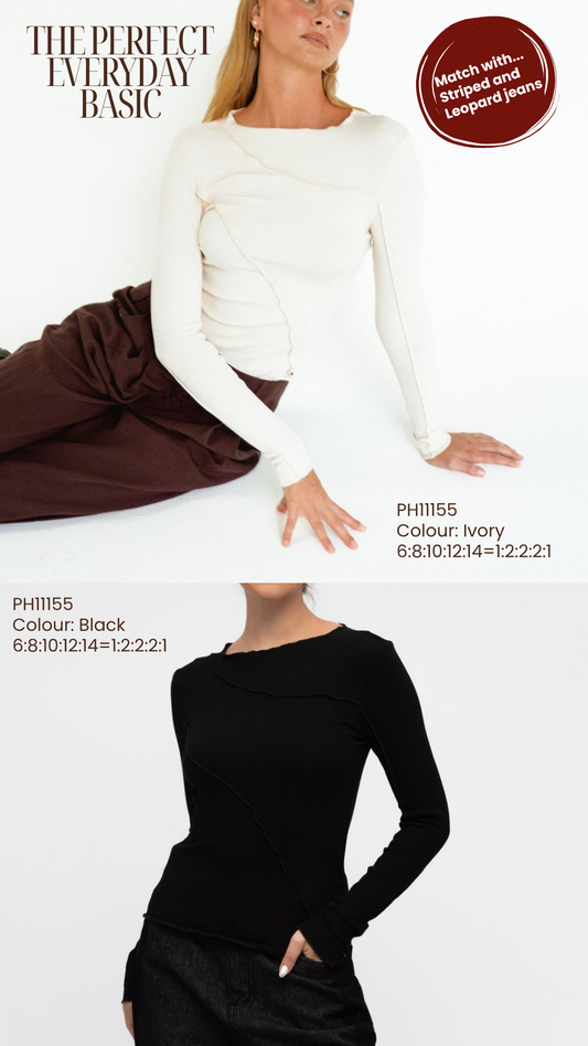 PH11155/O - LONGSLEEVE TOP
