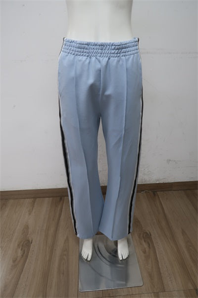 VV10583/O ICE BLUE STRIPE PANNEL PANTS