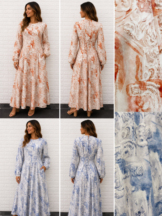 61205-29/O MAXI DRESS