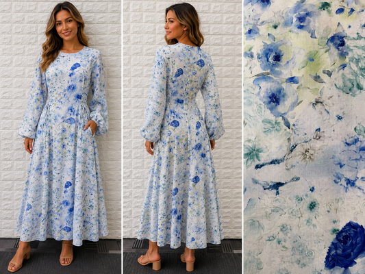 61110-19/O PRINTED DRESS