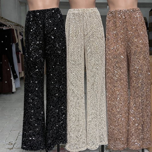 694 Sequin Lace Pant